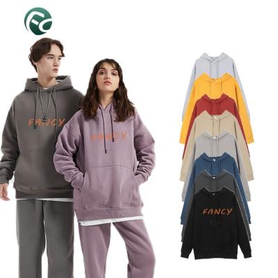 China Men Oversized Hoodie Logo Print Winter Fashion Drop Wholesale Anti-Wrinkle Shoulder OEM Long Sleeve Streetwear Custom Pullover Bank for sale