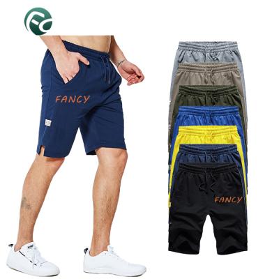 China Wholesale Custom LOGO Men Cotton Anti-Wrinkle Casual Summer Beach Shorts for sale