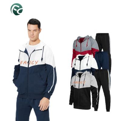 China QUICK DRY Custom Logo Fashion Sport Suit Mens Tracksuit Hoodie Set Tracksuit For Male Hoodies With Pants for sale