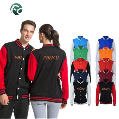 China Wholesale High Quality Anti-wrinkle Autumn FashionBaseball Uniform Zipper Sweatshirt for sale