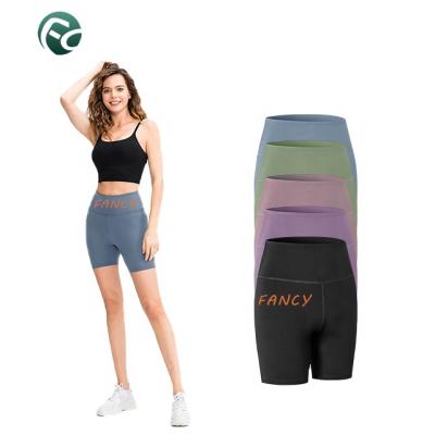 China Anti-Wrinkle OEM Factory Women Gym Yoga Booty Shorts Women Workout Compression Shorts for sale