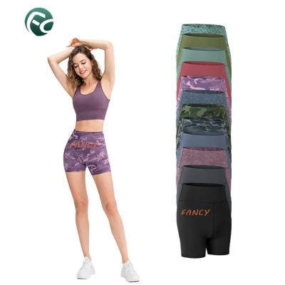 China Breathable Fitness Pants Skinny Shorts Anti-lighting Shorts Ladies Fitness Pants for sale