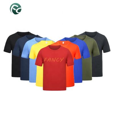 China Wholesale Blank Anti-Shrink Cotton 100% GSM Unisex Tee Shorts Sleeves Kids T-shirts With Custom Logo for sale