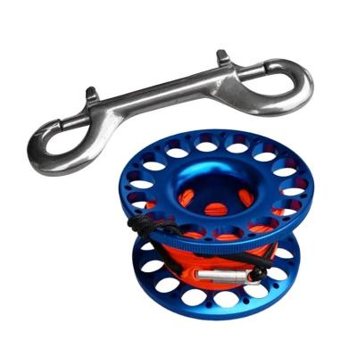 China Dog Leash Reel Stainless Steel Double End Bolt Hook Dive Snap Clip For Diving for sale