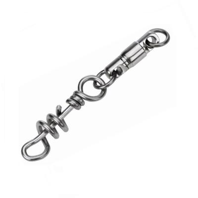 China Exit Door Parts Used New Product Stainless Steel Ball Bearing Swivel Fishing Heavy Duty Swivel Hook Swivel for sale