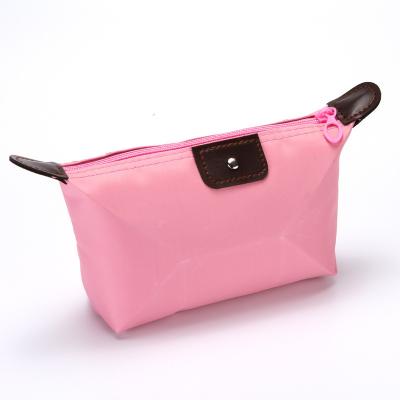 China Dumpling Candy Color Large Capacity Shape Waterproof Hot Selling Cosmetic Bag For Girls for sale