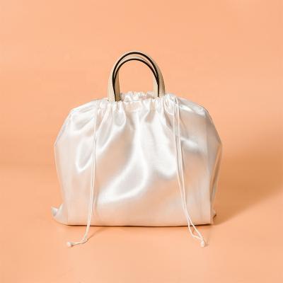 China High Quality Paxkaging Satin Dust Bag Drawstring Bag Satin Dust Bag For Handbag Shoes Cloth for sale