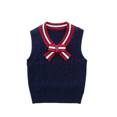 China Korean baby vest clothes breathable girls' spring and autumn style cotton baby cardigan foreign children's vest vests infant for sale