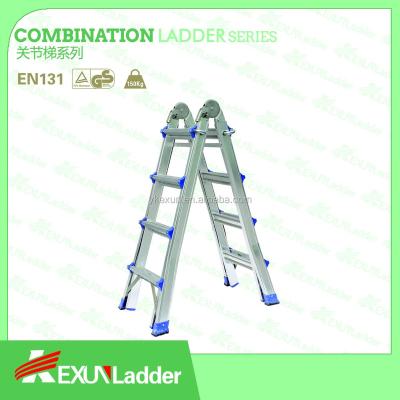 China Folding Ladders Folding And Adjustable Height Portable Ladder With 4*3 Steps for sale