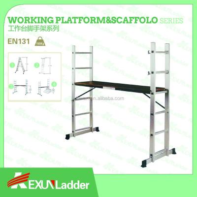 China Having many building construction aluminum floors and adjust working platform and ladder for sale