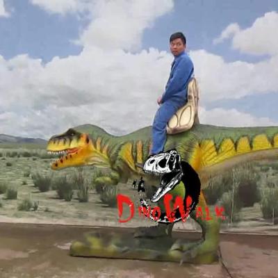 China Dino0364 Theme Park Amusement Park Kid Outdoor Riding Dinosaur,Realistic Robot Riding Dinosaur for sale