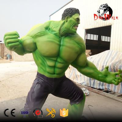 China Exhibits in the exterior & Indoor Product DWZ Fiberglass Cartoon Marvel Superheros Statues Fun Display For Sale for sale