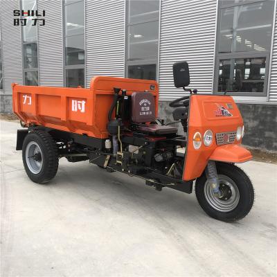 China Medium Cargo Diesel Engine Tricycle 1-2 Tons Capacity Mining Dumper For Sale for sale