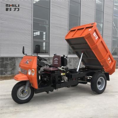 China Widely used diesel tricycle China SL medium dump engine 2 ton capacity cargo tricycle for sale for sale