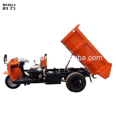 China Mid Dump SL Diesel Engine Dump Tricycle Manufacturers for sale