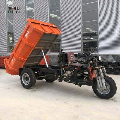 China Hot Selling Tricycle 4 Ton Middle Dump Cargo Motor Mini For Mine for sale