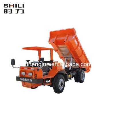 China Four Wheel Medium Engine 5ton Dump Truck Underground Mine Mining Truck for sale