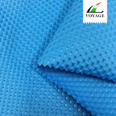 China Anti-Static 3 Layer Breathable And Waterproof Sport Shoe Material Embossed Microfiber Fabric for sale