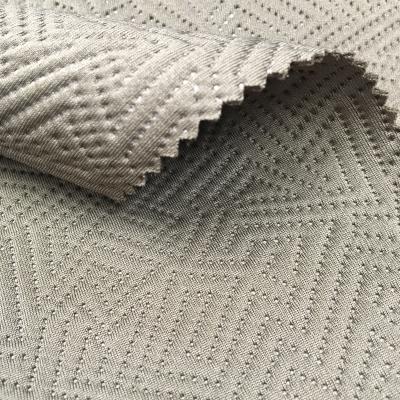 China Anti-Static Wholesales Home Textile Microfiber Solid Knit Embossed Microfiber Fabric For Sports Bags for sale