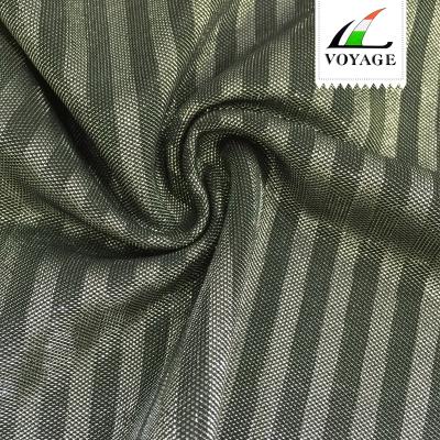 China 100% Polyester Warp-Knitted Knit Breathable Anti-Static Shining Fabric for sale