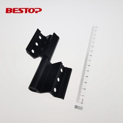 China Modern Heavy Duty Aluminum Alloy Flat Concealed Door Hinge for sale