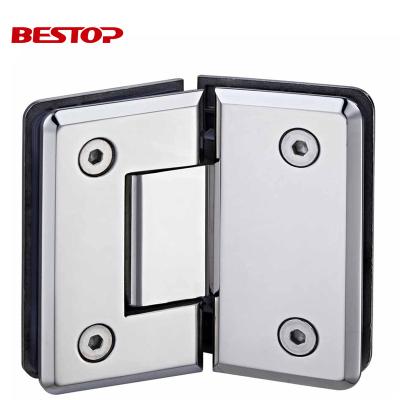 China Traditional 135 Degree Glass To Hinge Glass Bathroom Door Hinge Glass Shower for sale