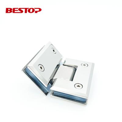 China Traditional Hot Sale Bathroom Fittings Hardware 180 Degree Stainless Steel Glass Shower Door Pivot Hinges Shower for sale