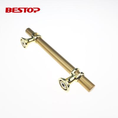 China Modern Wholesale Kitchen Furniture Handles Auric Oxide Cabinet Handle Pulls And Hollow T Bar Furniture Pulls for sale