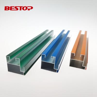 China door & Window Anodizing Aluminum Alloy Sliding Window And Door Square Structural Profile for sale