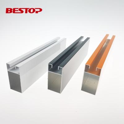 China door & Window factory extrusion aluminum alloy wardrobe sliding aluminum profile for window and door for sale