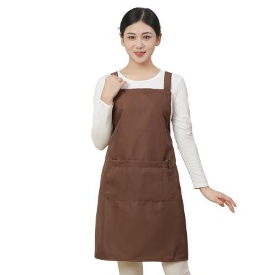 China Amazon Cool Aprons Customized Hot Selling Eco-Friendly Logo Buckle Twill Plastic Fabrics Cooking Apron for sale