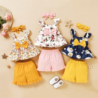 China Comfortable Hot Sale Unique Baby Clothing Sets Summer Baby Clothes for sale