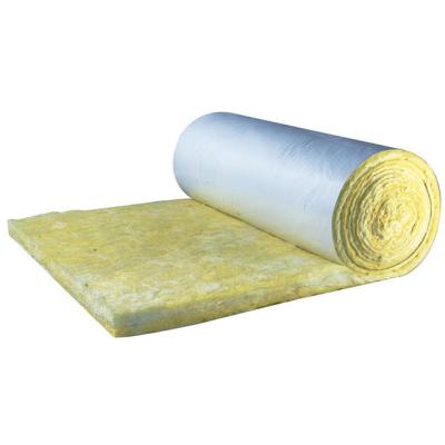 China Traditional Metal Building Insulation 16kg/m3 (MBI) Glass Wool Blanket In Rolls for sale