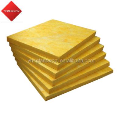 China Glass Wool Blanket Soundproof HVAC Fiberglass Insulation Board for sale