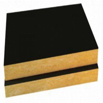 China Acoustic And Soundproof Hotel Glass Wool With Black Veil for sale