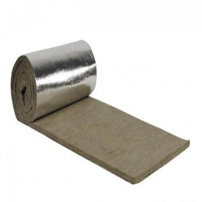 China Modern Construction Insulation 50mm Rock Wool Mattress With Aluminum Foil Faced for sale