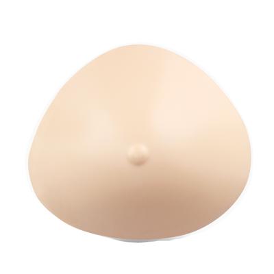 China 100% Lightweight Silicone Triangular Prosthesis Form Silicone Posterior Deeply Concave For Breast Cancer Women Mastectomy 100-650g/pc for sale