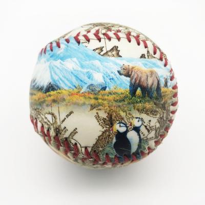 China Promotional Customized PVC Leather PVC Cork Core Baseball for sale