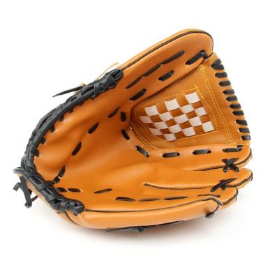 China Wholesale Anti-impact 12.5 Inch Left Hand PU Softball Synthetic Leather Placing Baseball Glove for sale