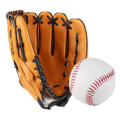 China Custom High Quality Premium Leather Kip Logo Baseball Anti-Impact Logo Baseball Catch Training Gloves Left Hand Right for sale