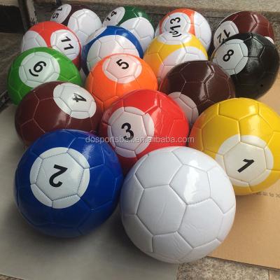 China High Quality PVC Size 3,4,5 Leather Inflatable Snookball for sale