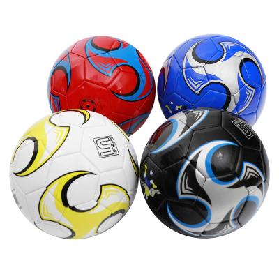 China Cheap PVC soccer ball ready for shipping no brand mix color and mix design fast delivery soccer ball /football for sale