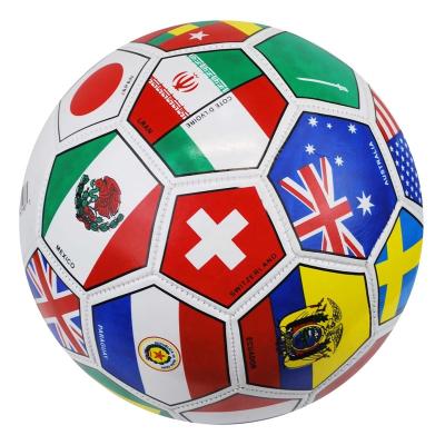 China PVC Leather Children'S Toy Good Quality PVC Material Size 2 Machine Stitched Football for sale