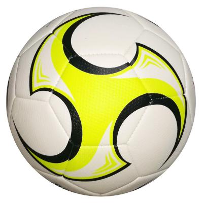 China PU Leather China Wholesale Custom CE Standard Size 5 4 Leather Soccer Balls / Footballs for sale