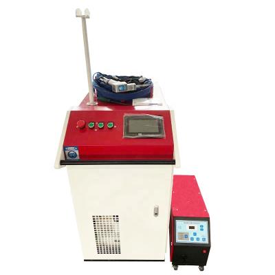 China Fiber 1500w gw 2000w 4000w 1mm carbon steel handle seam plastic fsc1000 copper aluminum copper handpiece brushing laser welder for sale