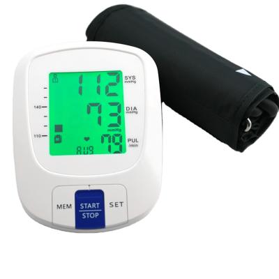 China Diary Checks Automatic Arm Blood Pressure Monitor Digital LCD BP Monitor Child Adult Blood Pressure Monitor for sale