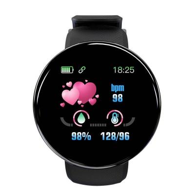 China Hotsale IP67 D18 Waterproof Smart Watch Waterproof Pedometer Activity Tracker Smartwatch With Blood Pressure Blood Oxygen Smart Wristband for sale