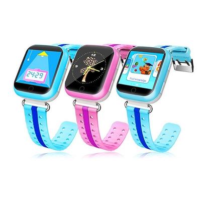 China Q100 FM Radio GPS Kids Smart Watch Baby Anti-lost Watch with Wifi Touch Screen SOS Call Location DeviceTracker for Kids Safe Monitor for sale