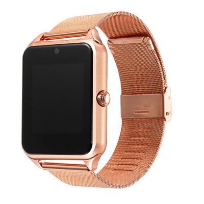 China MP3 Playback Z60 Hotsale Smart Watch Men Women BT Wristwatch 2G Support SIM/TF Card PK A1 W8 GT08 A1 for sale