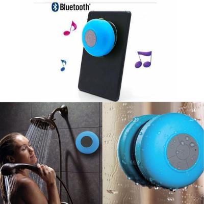 China Waterproof  Shower Speaker, Wireless Bluetooth Portable Speaker Hands Free Blue for sale